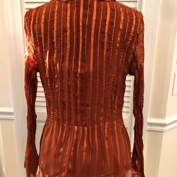 Rust blouse - Picture 2 of 2